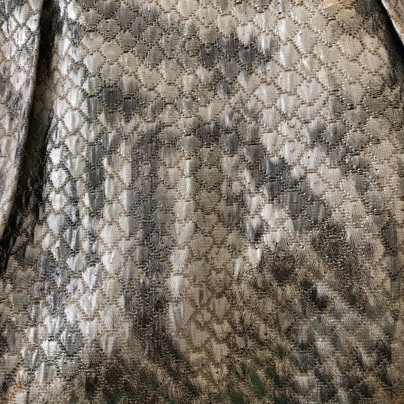 Leifsdottir Anthropologie Metallic Strapless Dress - Picture 5 of 6